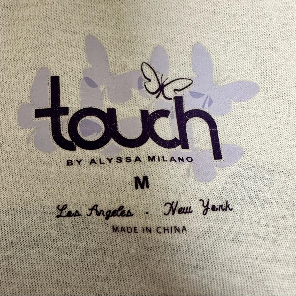 Touch by Alyssa Milano Pittsburgh Penguins Free Fall 3/4 in Sleeve Graphic Shirt - Picture 4 of 8